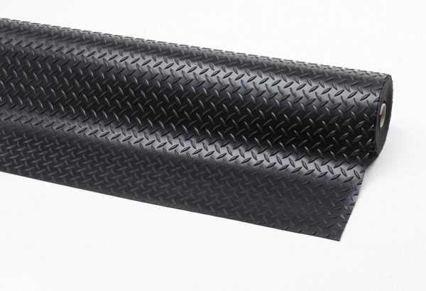 Piso Goma Rollo Diamantado 3 mm x 1,30 mts x 20 mts